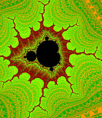 Fractal-Design, Detail des 'Apfelm&auml;nnchens'